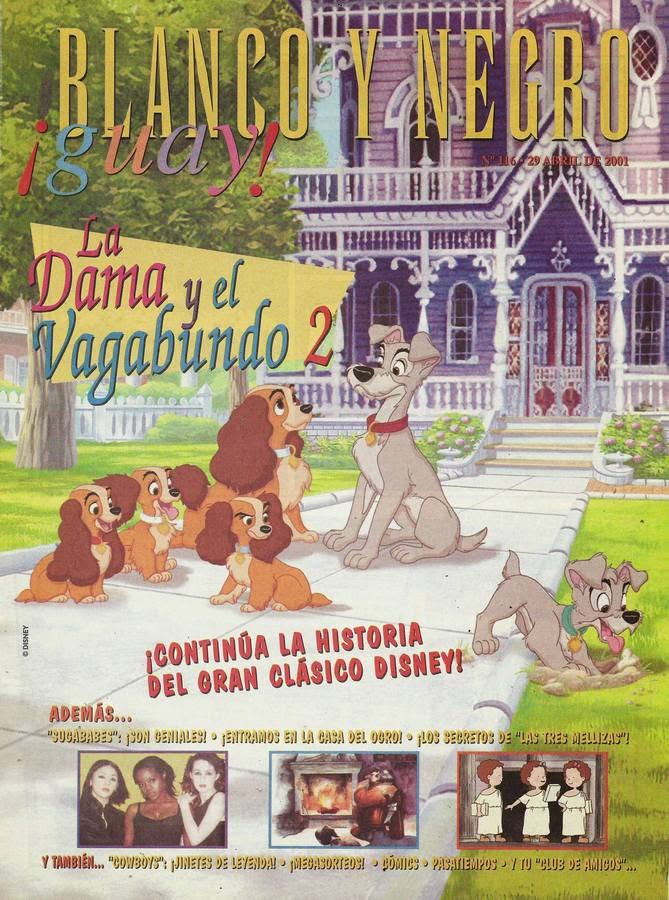 BLANCO Y NEGRO GUAY  magazine side cover Issue 116   1999