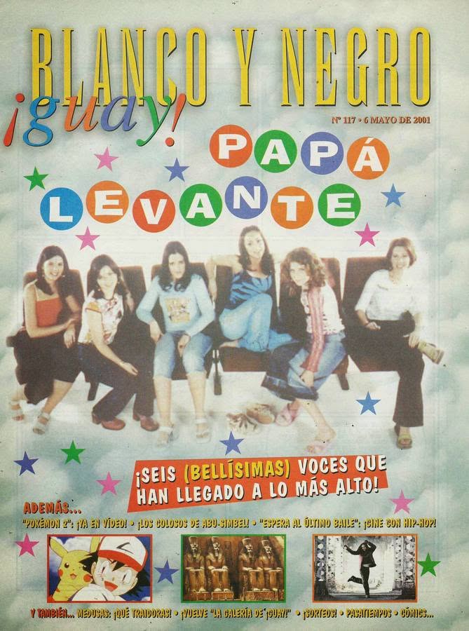 BLANCO Y NEGRO GUAY  magazine side cover Issue 117   1999