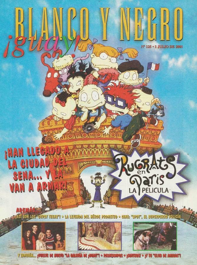 BLANCO Y NEGRO GUAY  magazine side cover Issue 125   1999