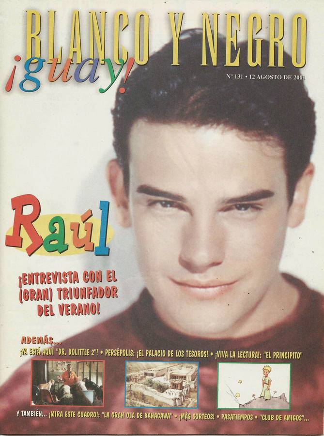 BLANCO Y NEGRO GUAY  magazine side cover Issue 131   1999
