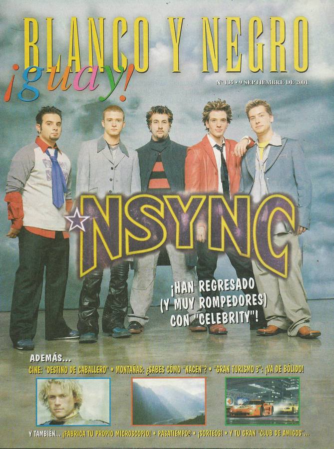 BLANCO Y NEGRO GUAY  magazine side cover Issue 135   1999