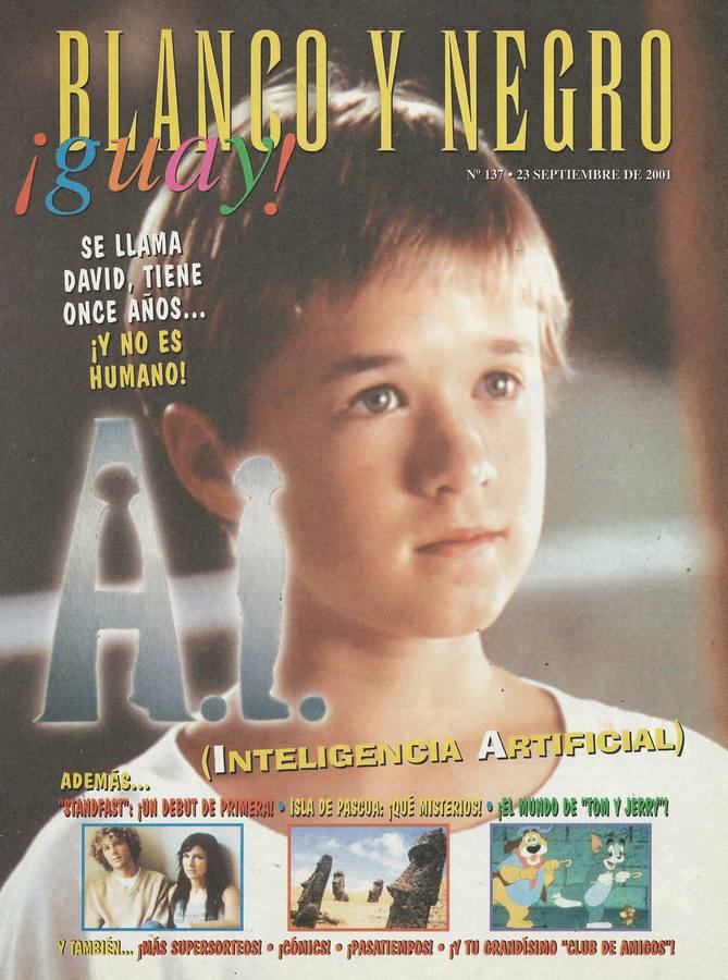 BLANCO Y NEGRO GUAY  magazine side cover Issue 137   1999