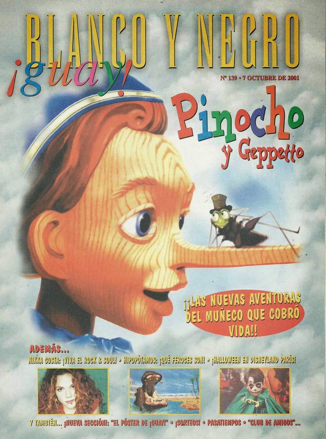 BLANCO Y NEGRO GUAY  magazine side cover Issue 139   1999