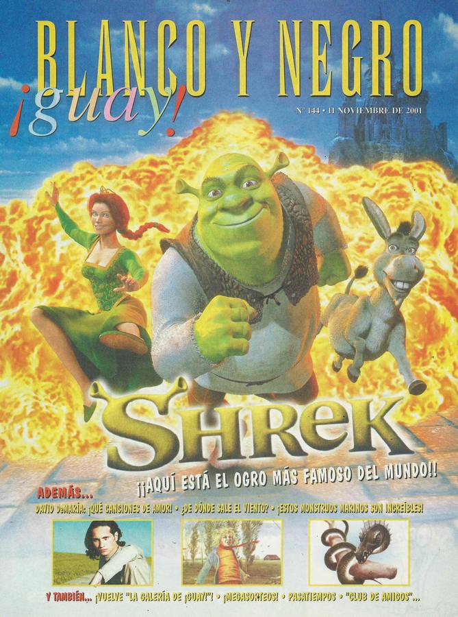 BLANCO Y NEGRO GUAY  magazine side cover Issue 144   1999
