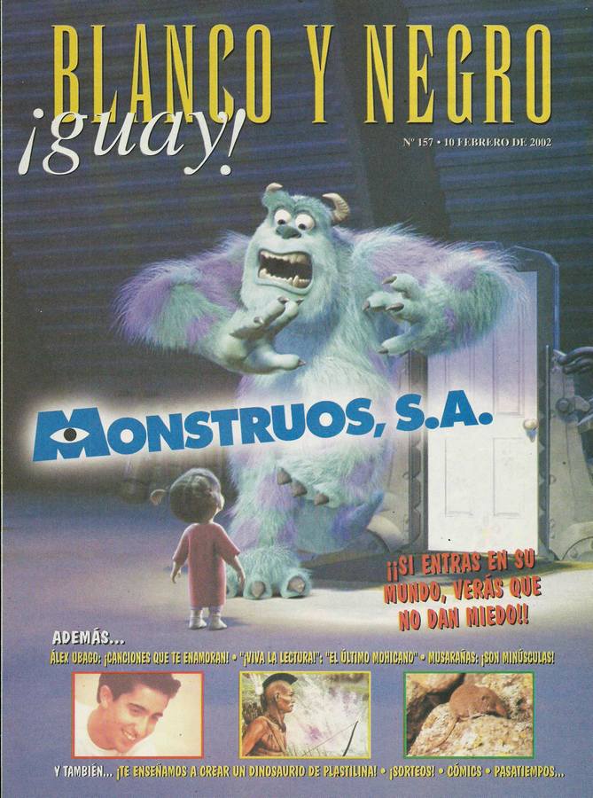 BLANCO Y NEGRO GUAY  magazine side cover Issue 157   1999