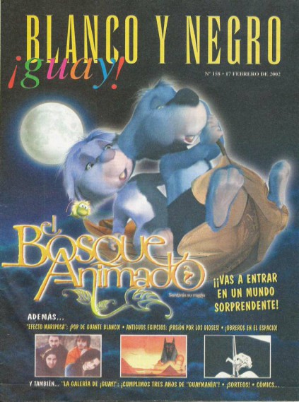 BLANCO Y NEGRO GUAY  magazine side cover Issue 158   1999