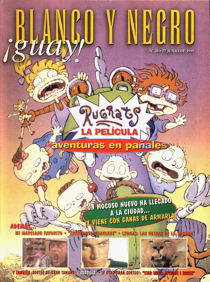 BLANCO Y NEGRO GUAY  magazine side cover Issue 20   1999