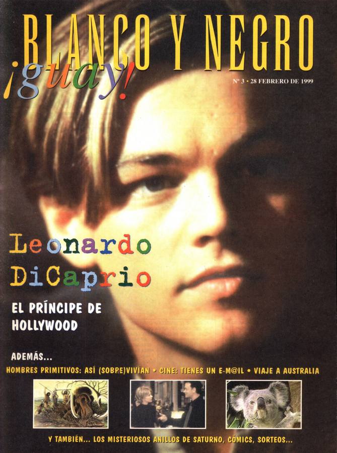 BLANCO Y NEGRO GUAY  magazine side cover Issue 3   1999