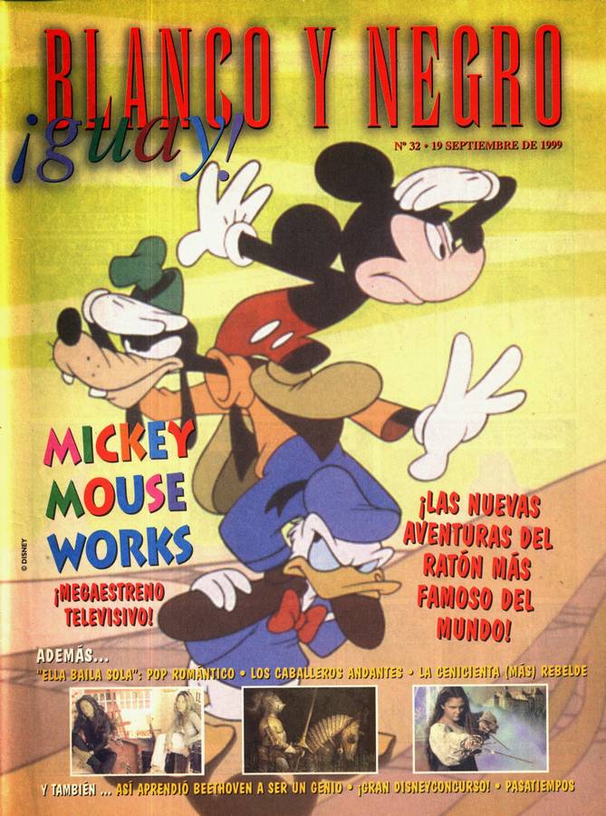 BLANCO Y NEGRO GUAY  magazine side cover Issue 32   1999