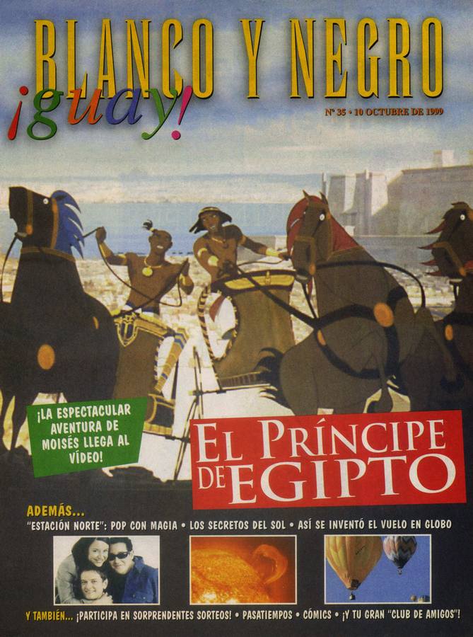 BLANCO Y NEGRO GUAY  magazine side cover Issue 35   1999