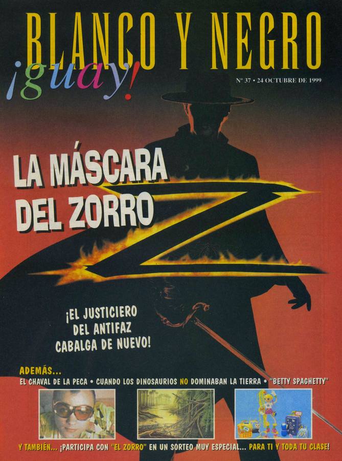 BLANCO Y NEGRO GUAY  magazine side cover Issue 37   1999