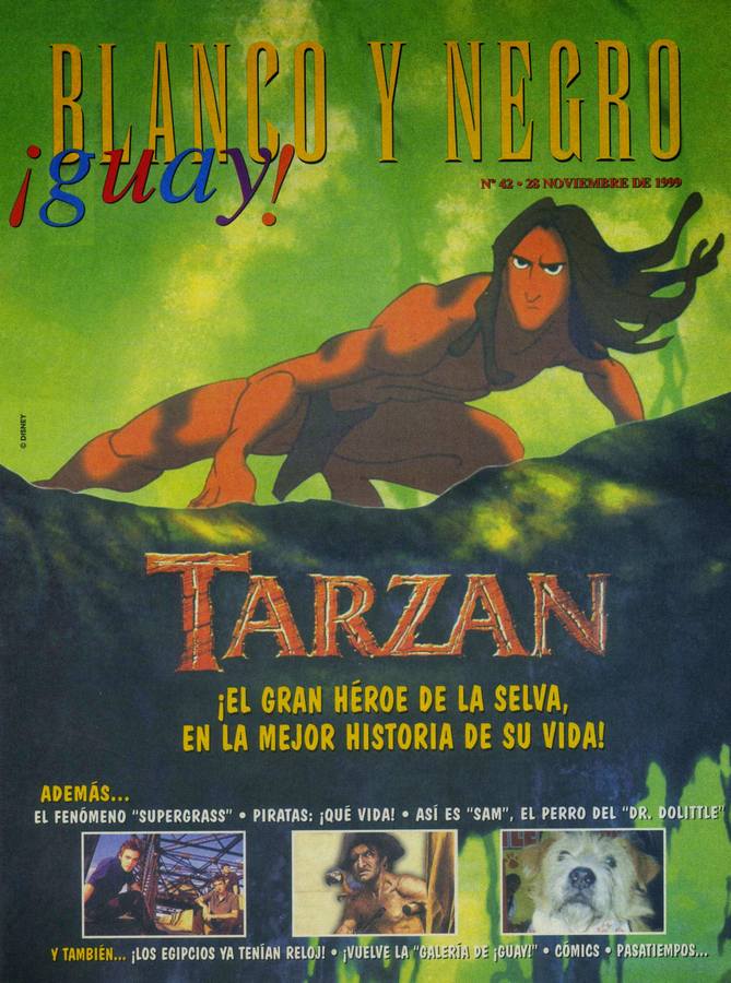 BLANCO Y NEGRO GUAY  magazine side cover Issue 42   1999