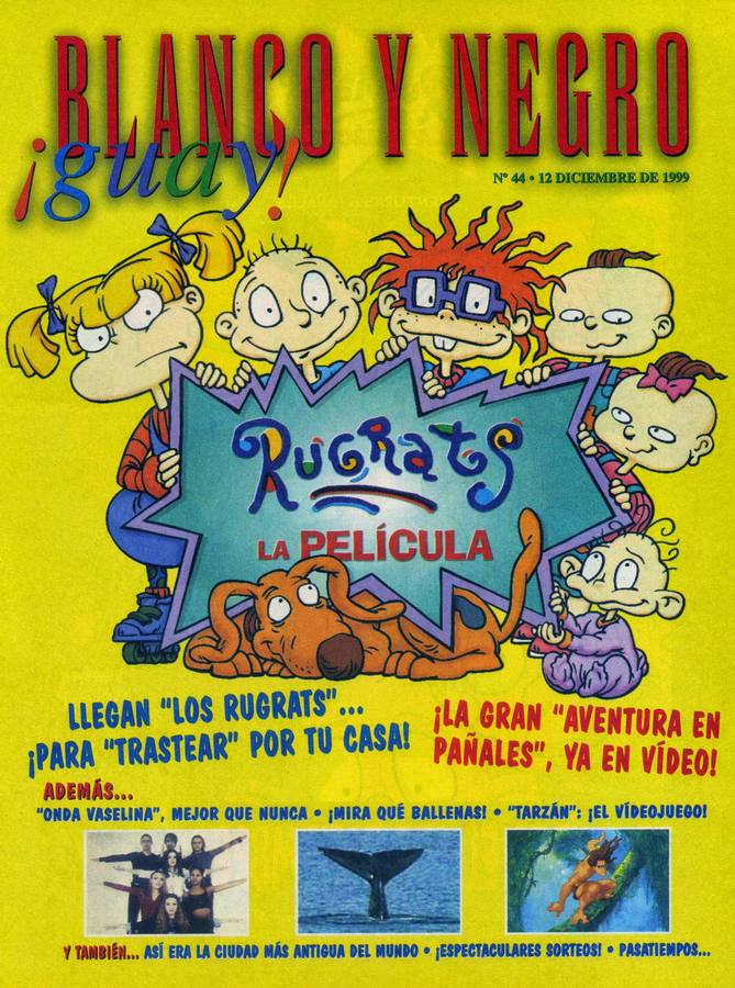 BLANCO Y NEGRO GUAY  magazine side cover Issue 44   1999
