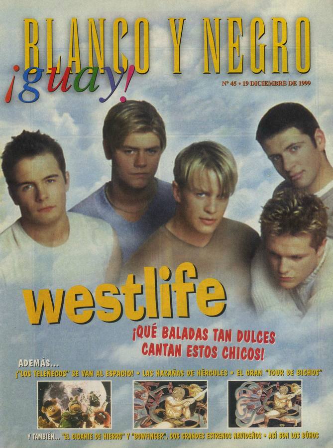 BLANCO Y NEGRO GUAY  magazine side cover Issue 45   1999