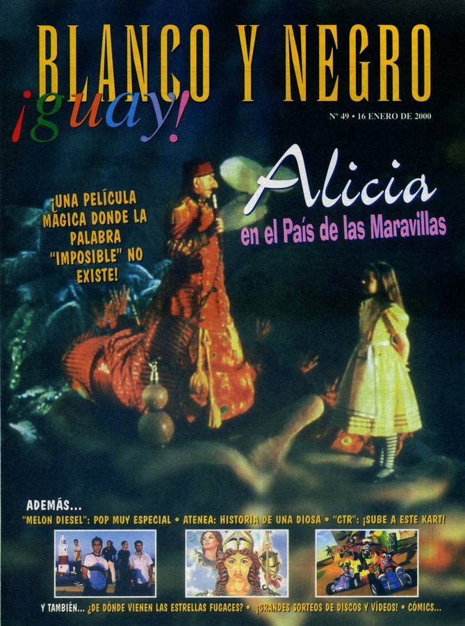 BLANCO Y NEGRO GUAY  magazine side cover Issue 49   1999