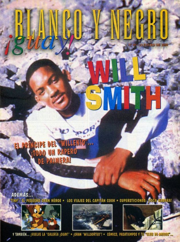 BLANCO Y NEGRO GUAY  magazine side cover Issue 50   1999