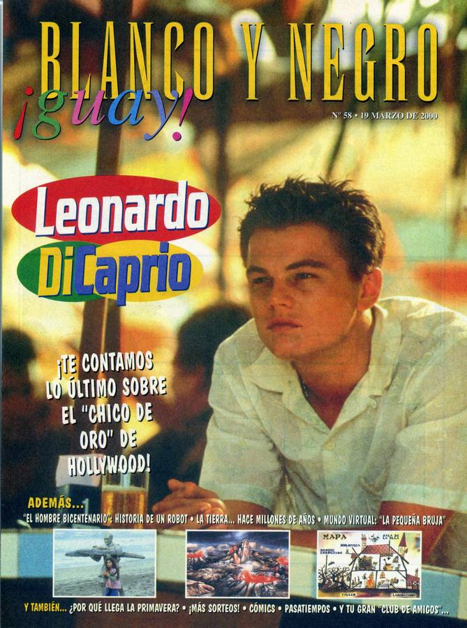 BLANCO Y NEGRO GUAY  magazine side cover Issue 58   1999