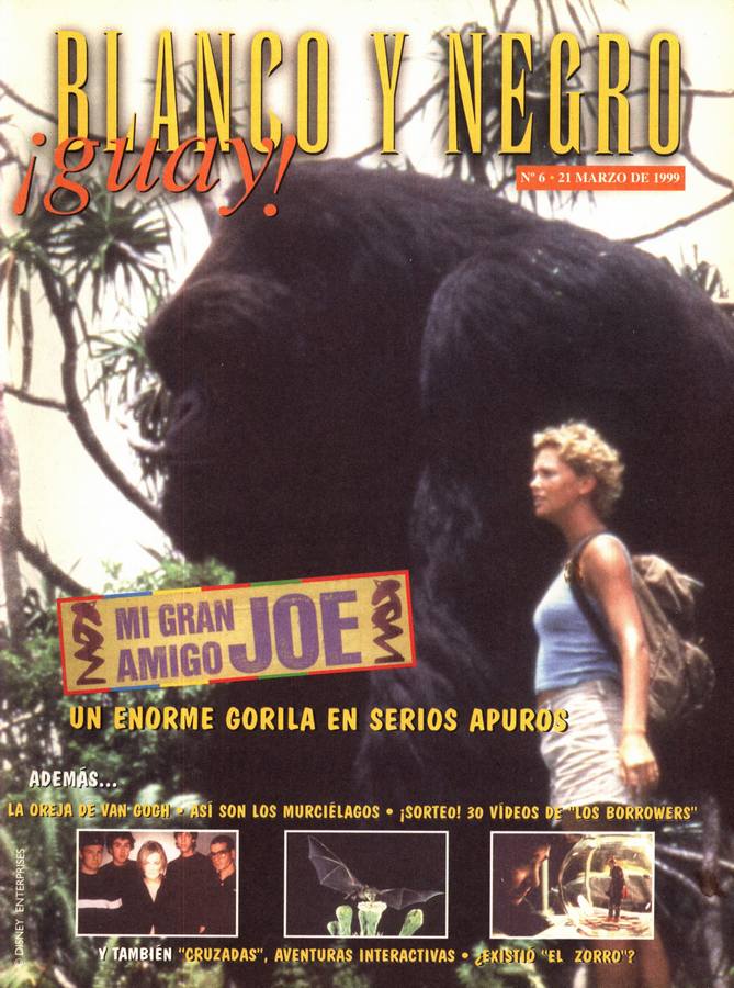 BLANCO Y NEGRO GUAY  magazine side cover Issue 6   1999