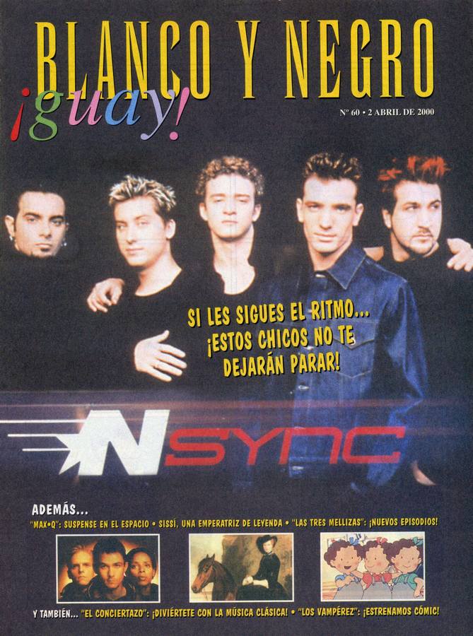 BLANCO Y NEGRO GUAY  magazine side cover Issue 60   1999