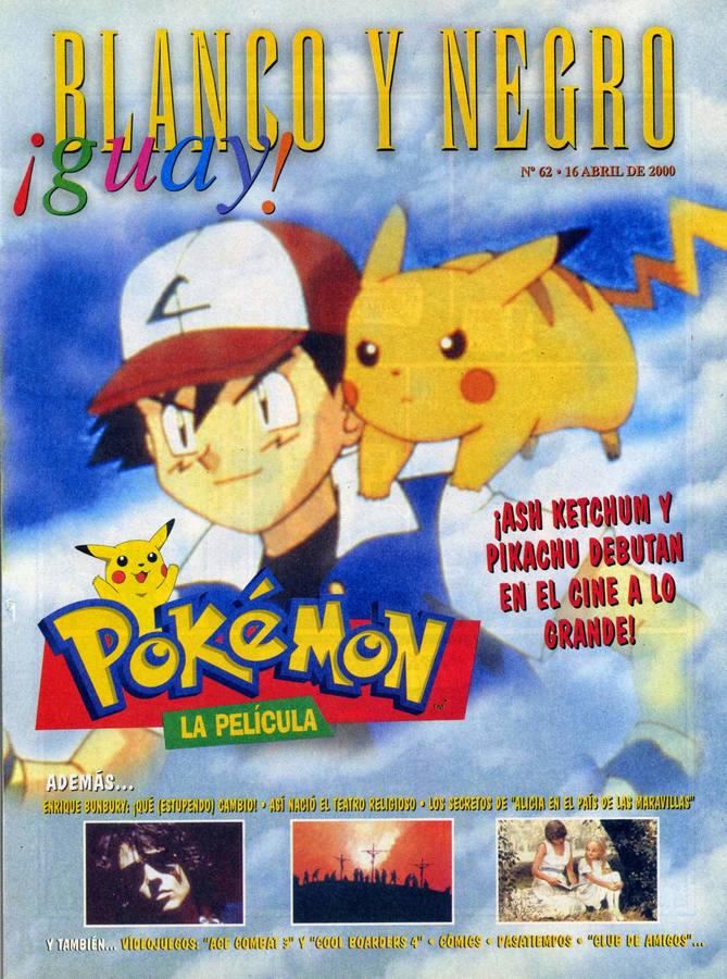 BLANCO Y NEGRO GUAY  magazine side cover Issue 62   1999
