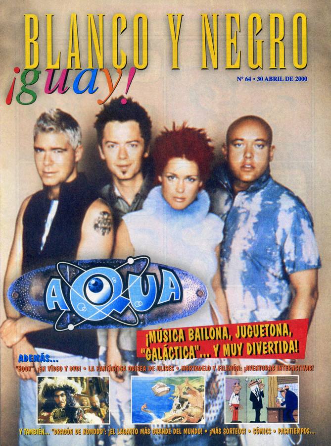 BLANCO Y NEGRO GUAY  magazine side cover Issue 64   1999