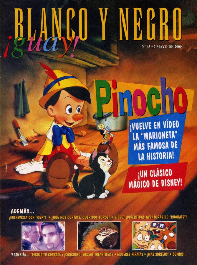 BLANCO Y NEGRO GUAY  magazine side cover Issue 65   1999