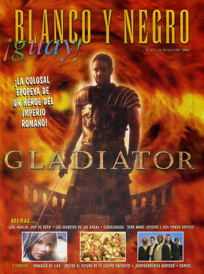 BLANCO Y NEGRO GUAY  magazine side cover Issue 67   1999