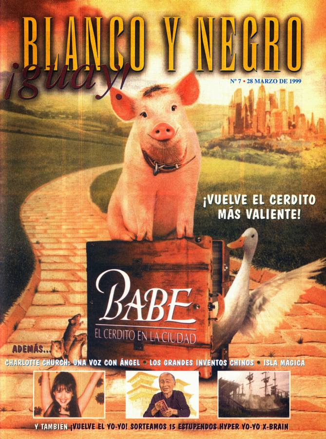 BLANCO Y NEGRO GUAY  magazine side cover Issue 7   1999
