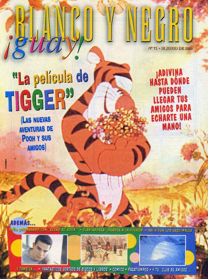 BLANCO Y NEGRO GUAY  magazine side cover Issue 71   1999
