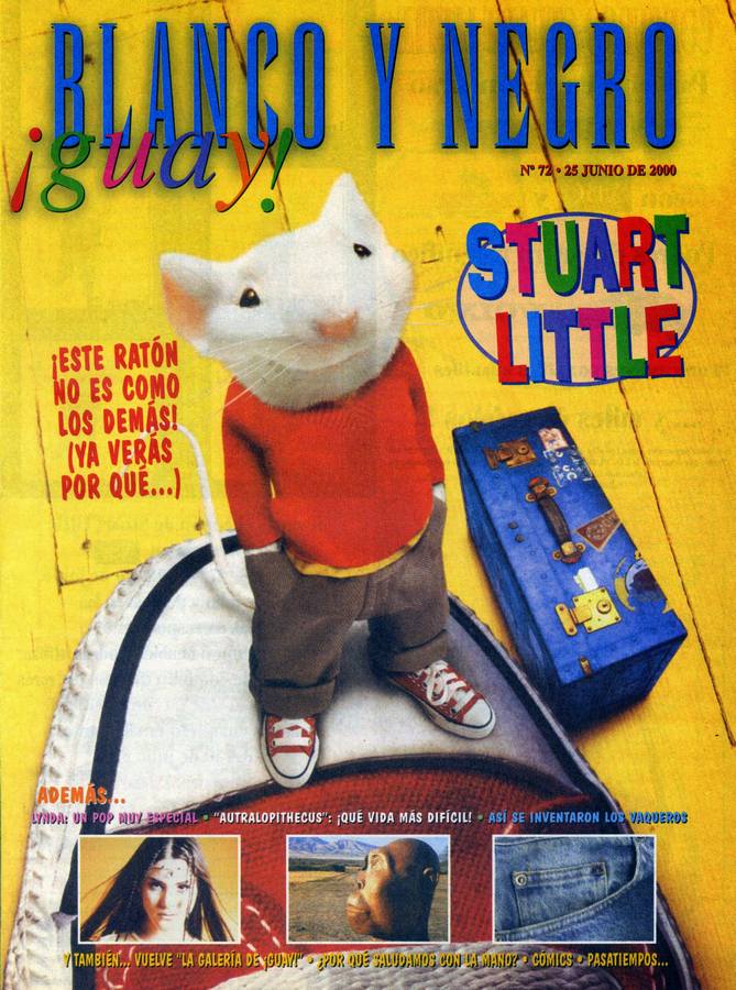 BLANCO Y NEGRO GUAY  magazine side cover Issue 72   1999