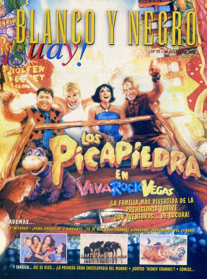 BLANCO Y NEGRO GUAY  magazine side cover Issue 77   1999