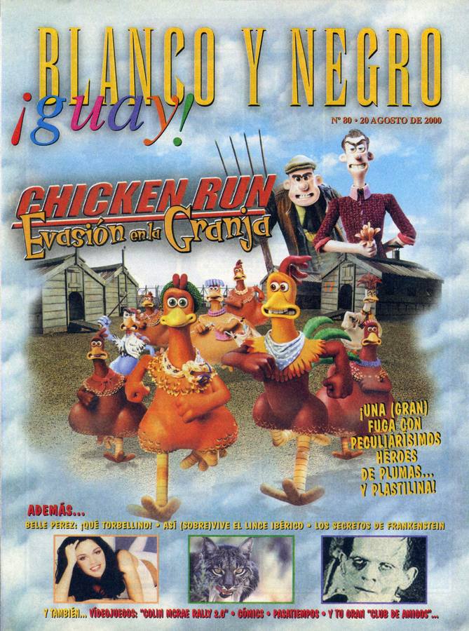 BLANCO Y NEGRO GUAY  magazine side cover Issue 80   1999