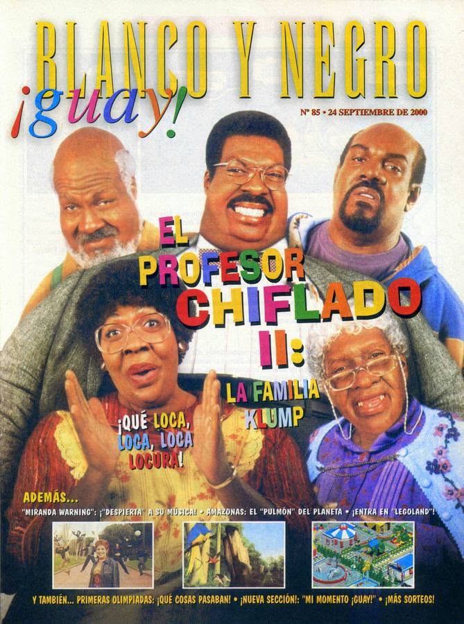 BLANCO Y NEGRO GUAY  magazine side cover Issue 85   1999