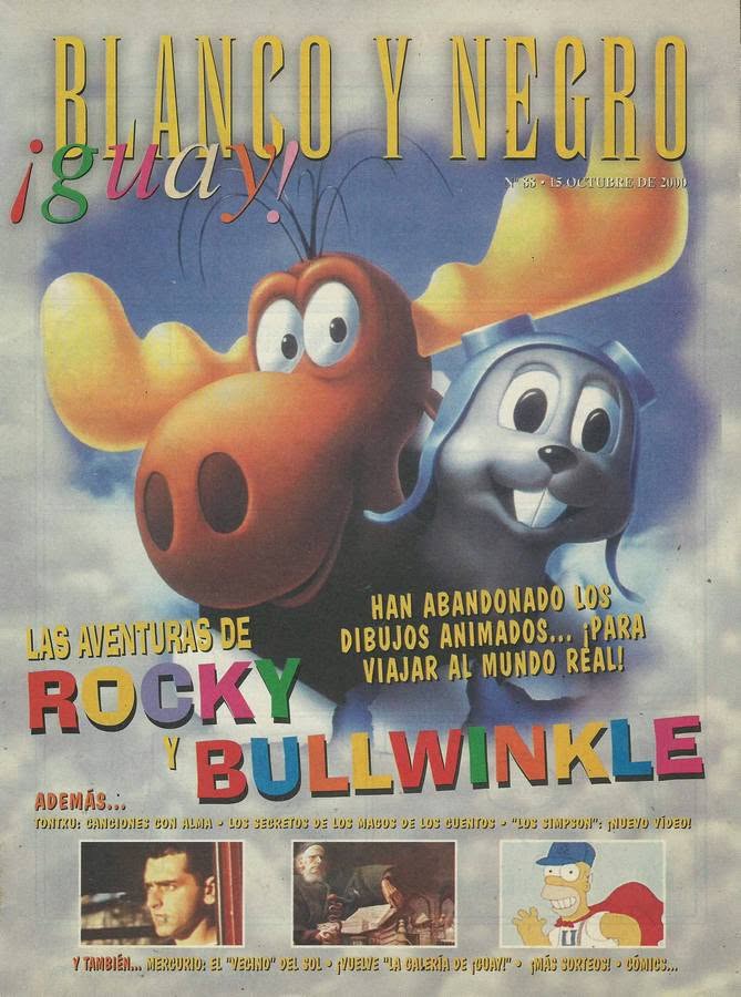 BLANCO Y NEGRO GUAY  magazine side cover Issue 88   1999