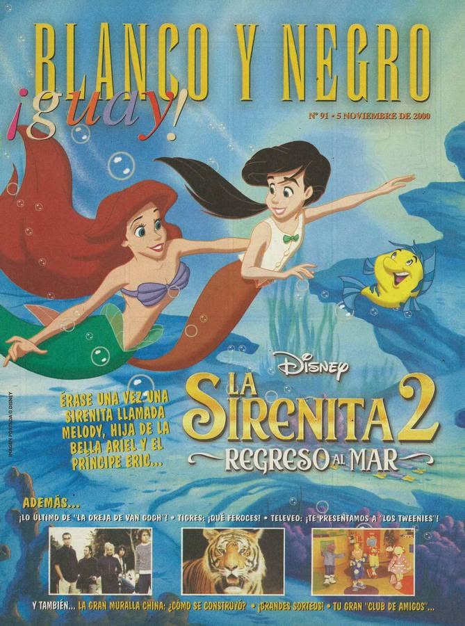 BLANCO Y NEGRO GUAY  magazine side cover Issue 91   1999