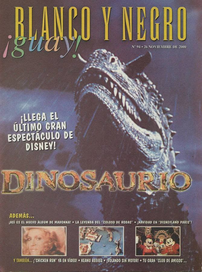 BLANCO Y NEGRO GUAY  magazine side cover Issue 94   1999