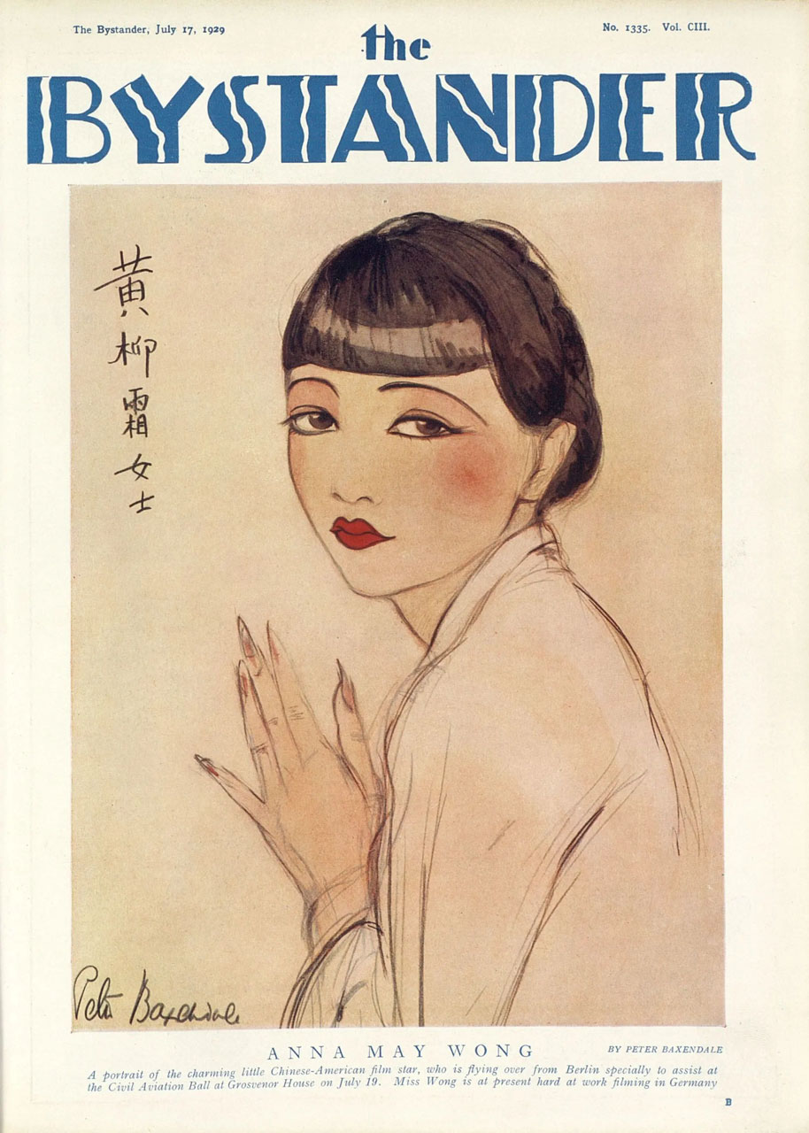 BYSTANDER magazine side cover Issue 1335 17 July 1929