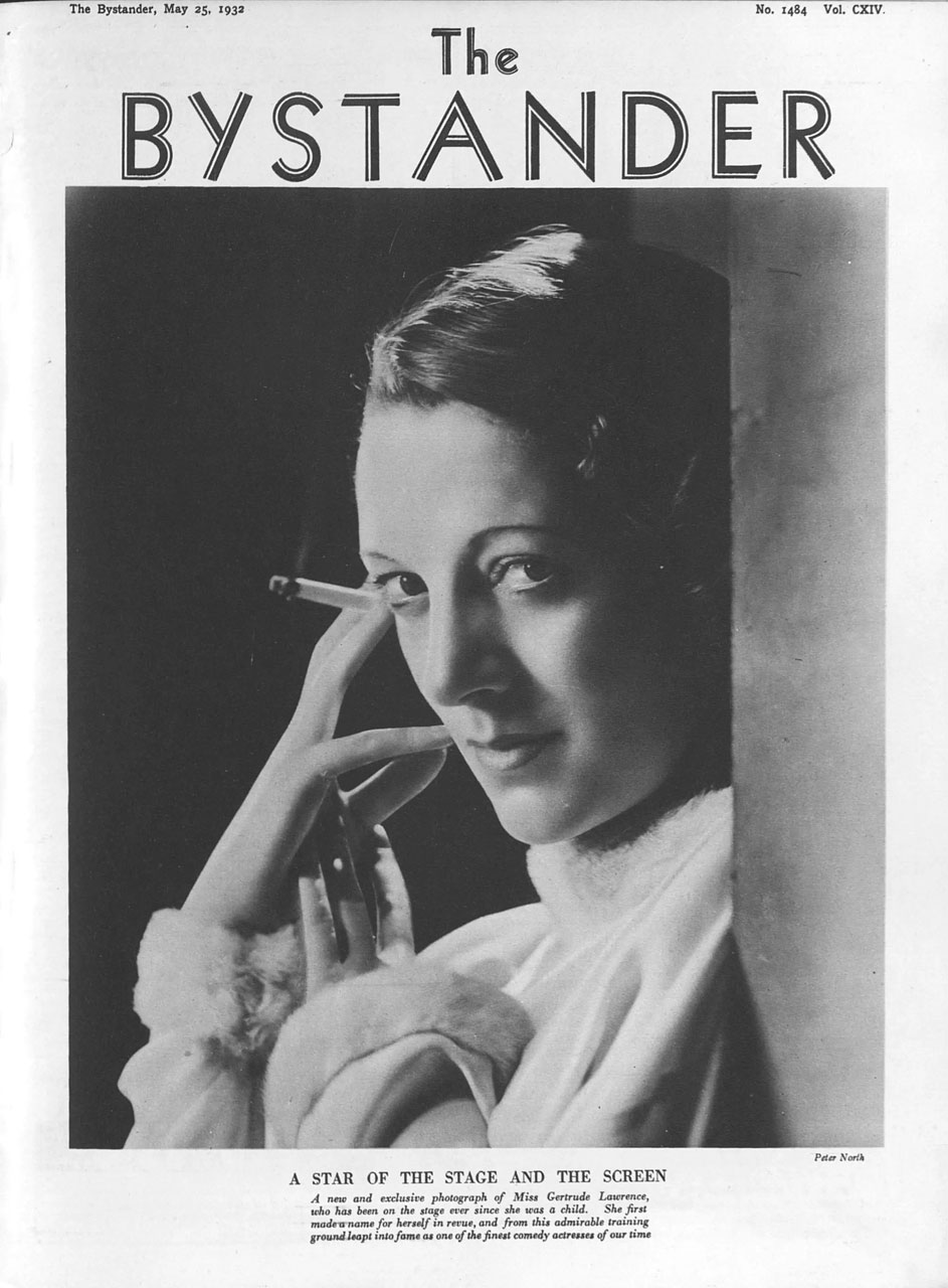BYSTANDER magazine side cover Issue 1484 25 May 1932