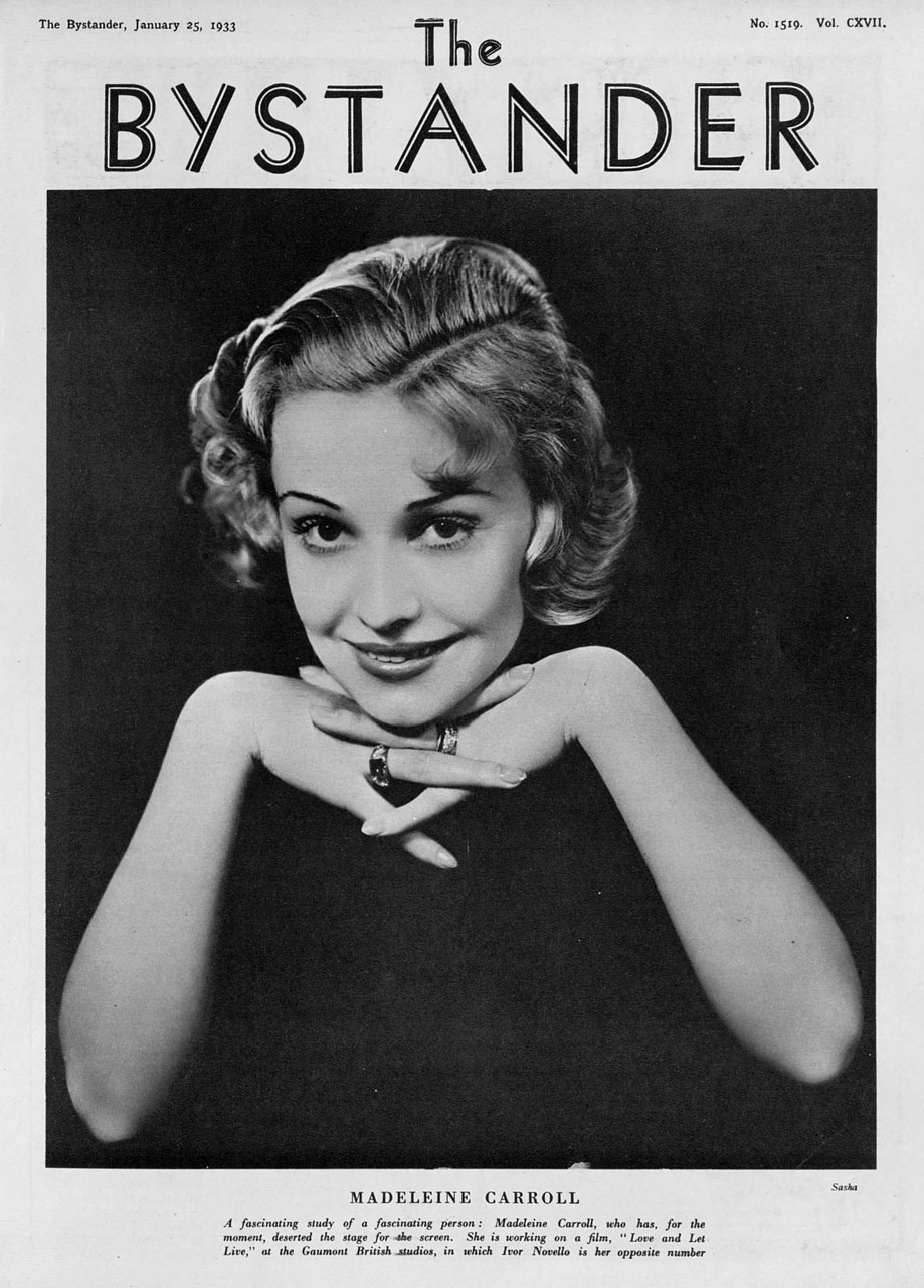 BYSTANDER magazine side cover Issue 1519 25 January 1933