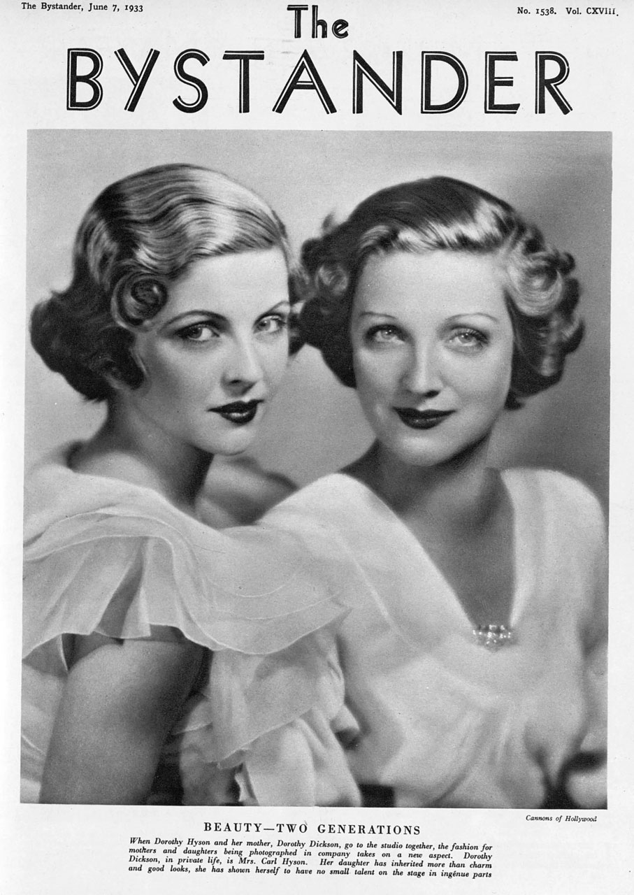 BYSTANDER magazine side cover Issue 1538 7 June 1933