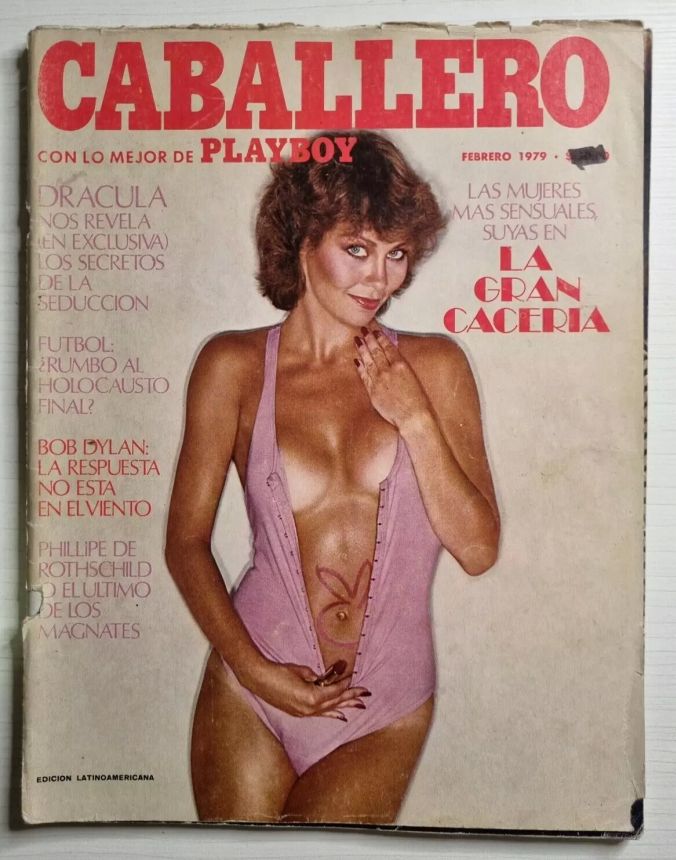 CABALLERO (MEXICO) magazine side cover  February 1979