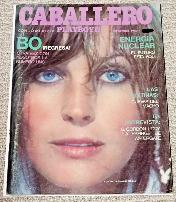 CABALLERO (MEXICO) magazine side cover  November 1980