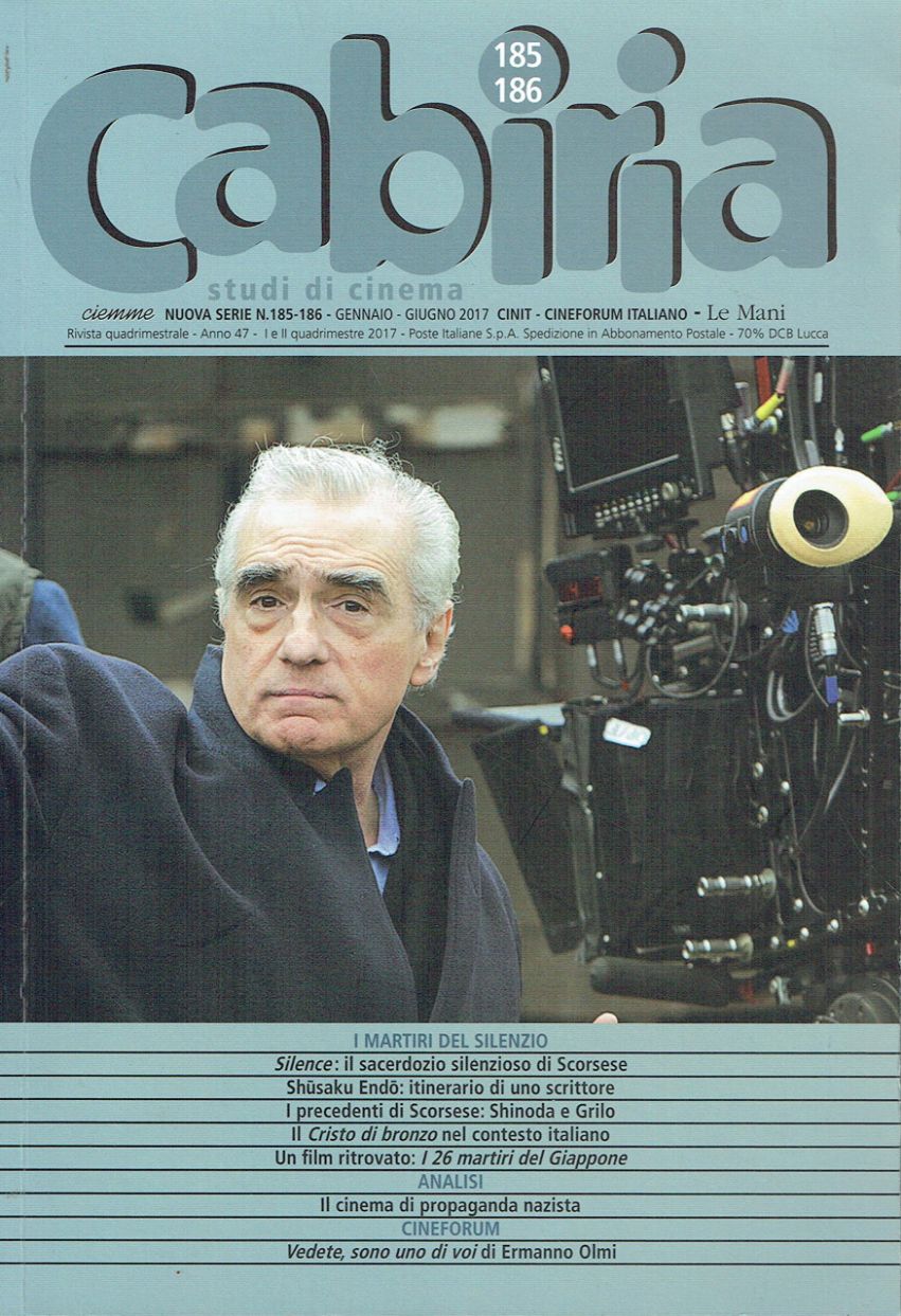 CABIRIA magazine side cover Issue 185-186  January/June 2017