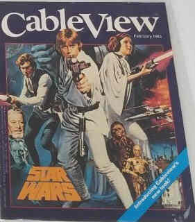 CABLEVIEW magazine side cover  February 1983