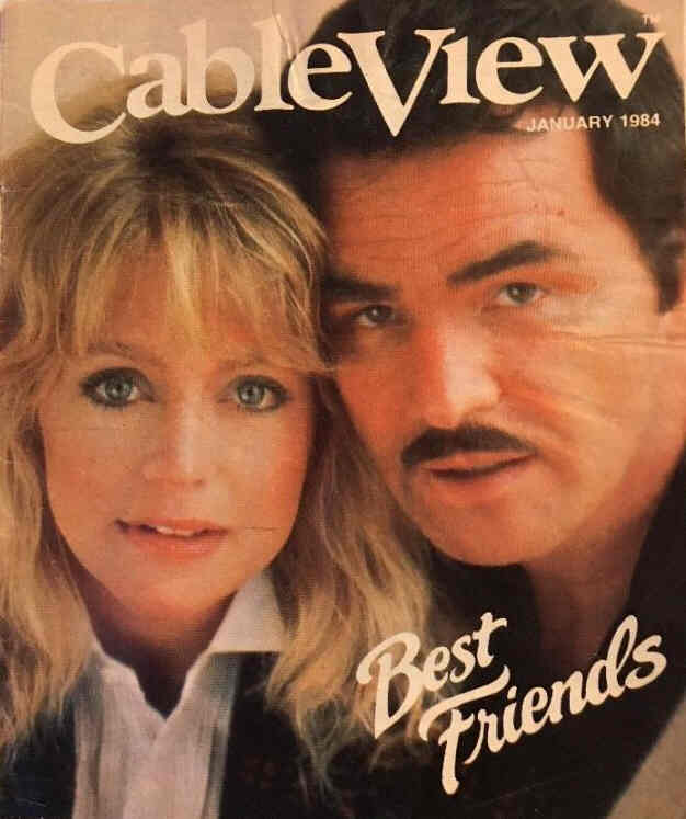 CABLEVIEW magazine side cover  January 1984