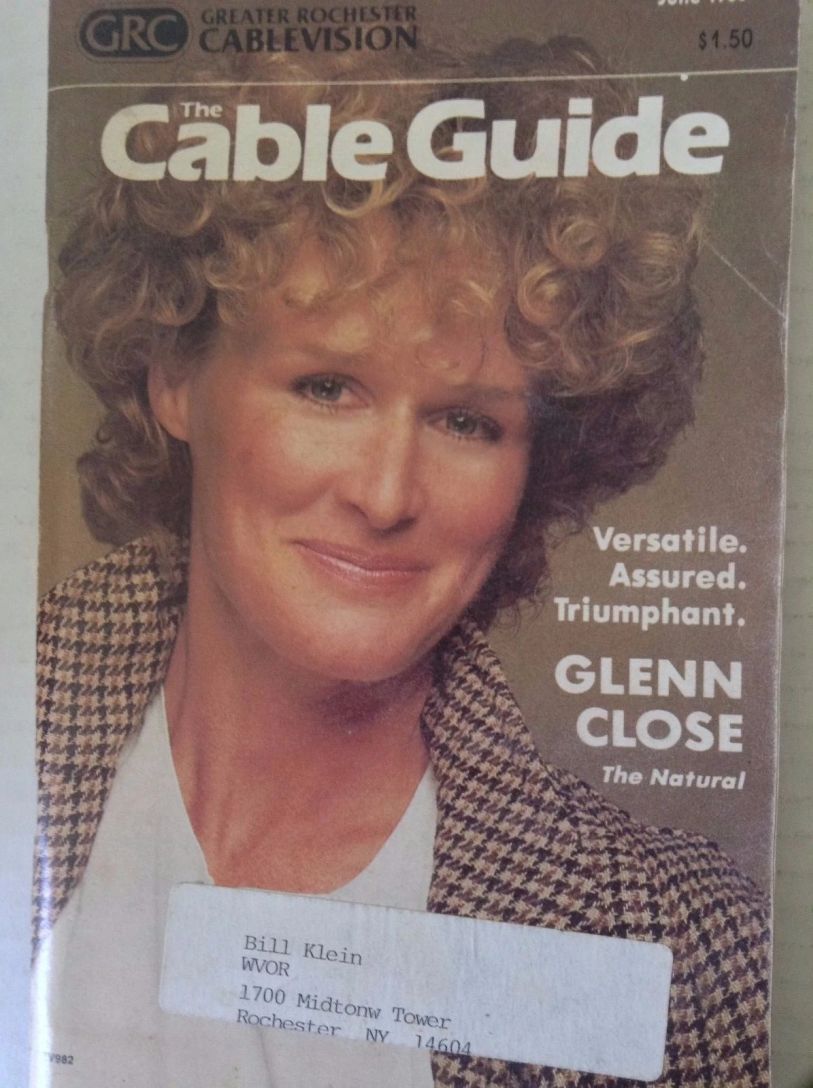 CABLE GUIDE USA magazine side cover  June 1985