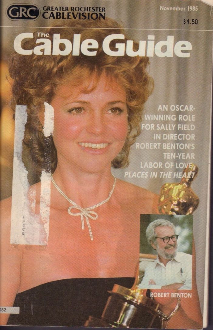 CABLE GUIDE USA magazine side cover  November 1985