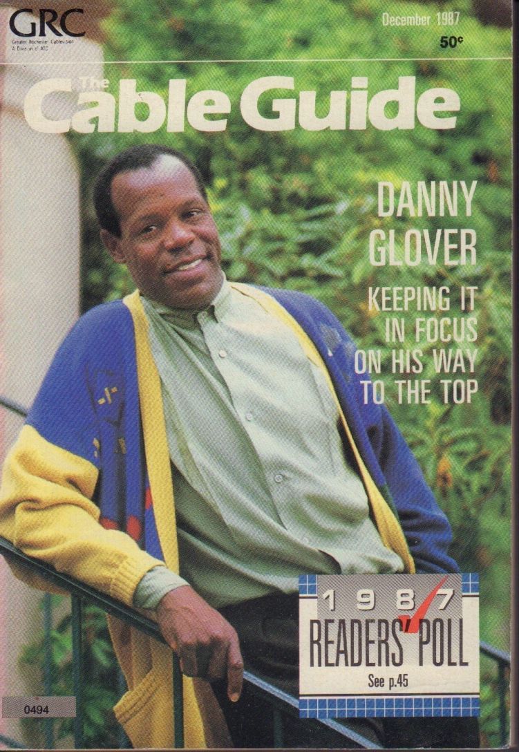 CABLE GUIDE USA magazine side cover  December 1987