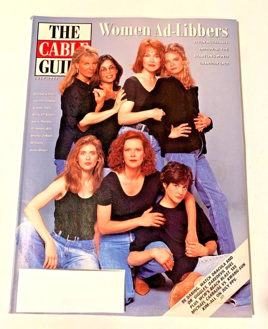 CABLE GUIDE USA magazine side cover  July 1993
