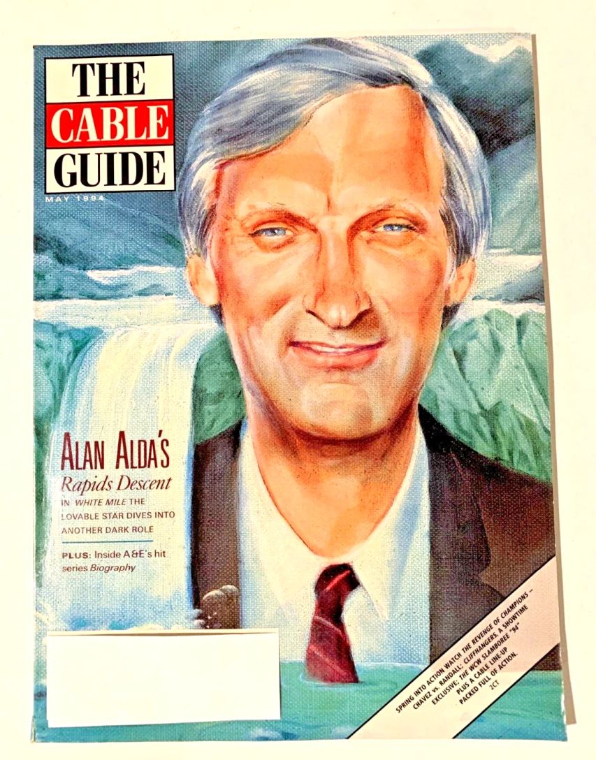 CABLE GUIDE USA magazine side cover  May 1994